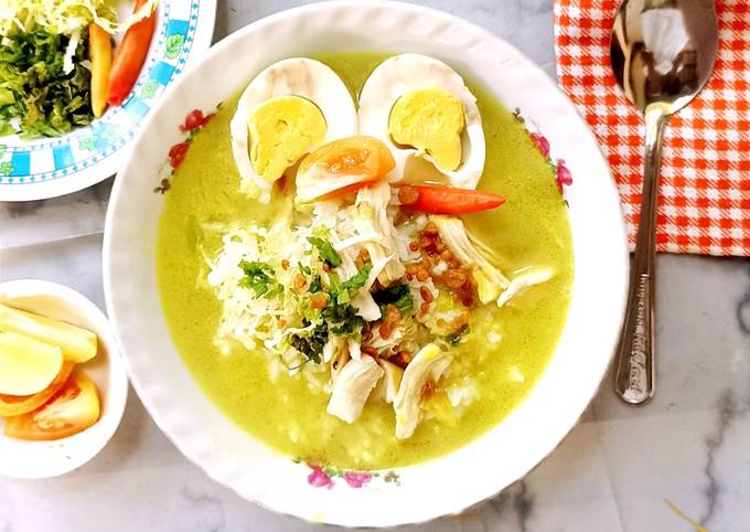 Resep Soto Ayam Tamanan Kediri oleh Ibu Tina - Cookpad