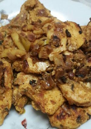 صورة لوصفة دجاج بالجنزبيل