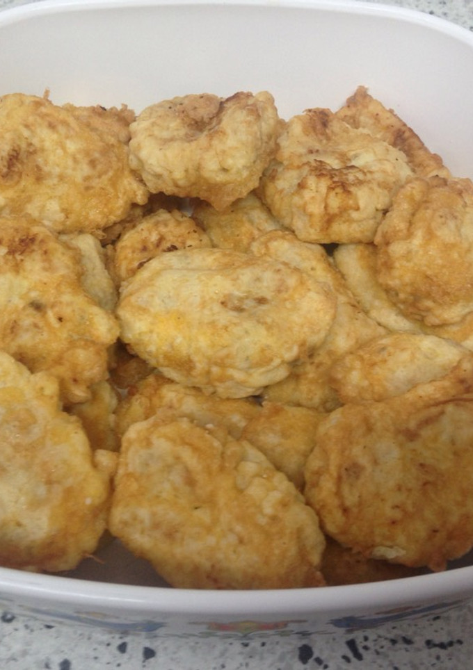 Una foto de Bolitas de sobras de pollo