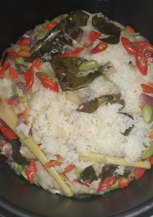Foto resep Nasi liwet rice cooker