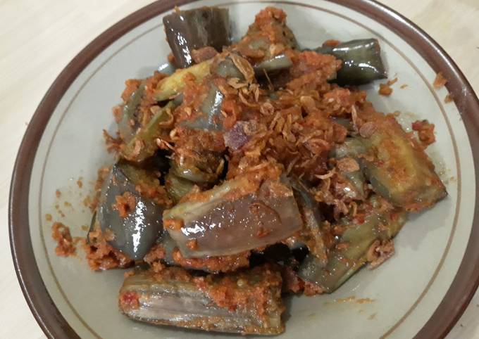 Ini dia! Resep memasak Sambal Terong Ungu dijamin gurih