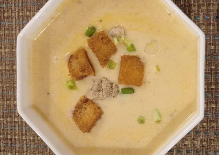 Simple Way to Prepare Favorite Cream of chicken soup