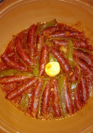 صورة لوصفة طاجين الصوصيص