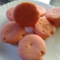 A picture of Strawberry cupcakes.