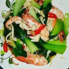 รูปของ Pokcoyshimeji udang