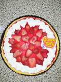 Pie de fresa