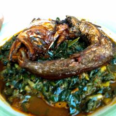 A picture of Sea Food Etinkeni Mmong Ikong.