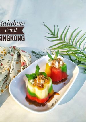 Foto resep Rainbow Cenil Singkong