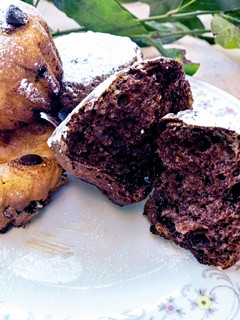 Una foto de Bollitos sin harina, pero con chocolate