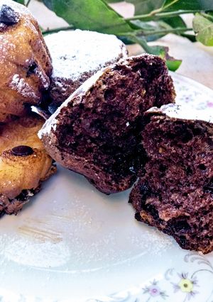Una foto de Bollitos sin harina, pero con chocolate