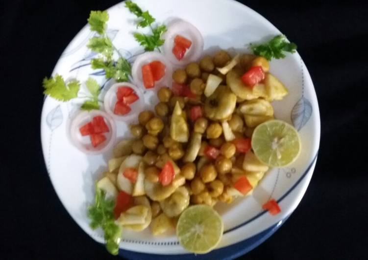 Easiest Way to Easy Eating on a Dime Chana chaat