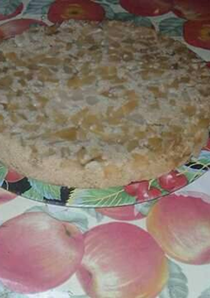 Una foto de Torta de manzanas apetitosa