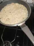 Arroz frito sin colar