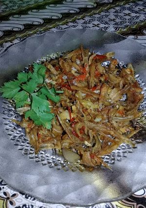 Foto resep Teri sambel goreng ala bunda Aulia