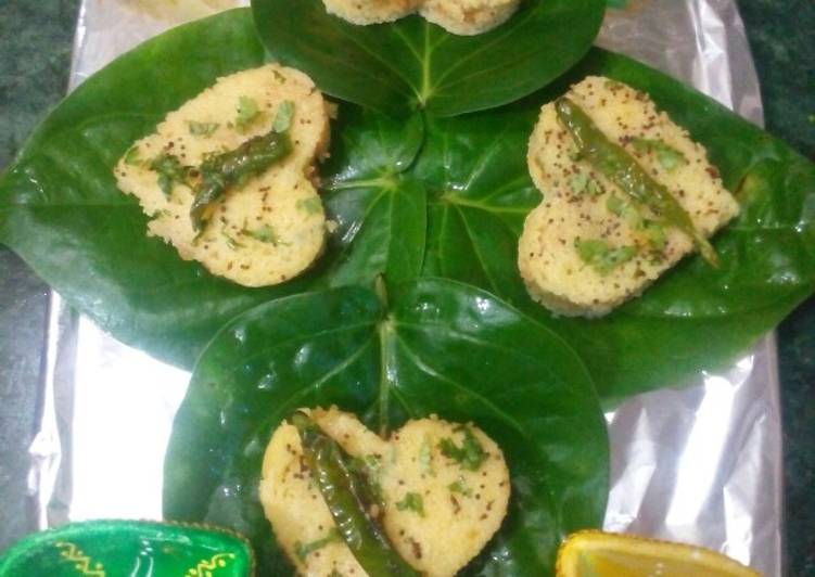 Recipe of Ultimate Vermicilli dhokla