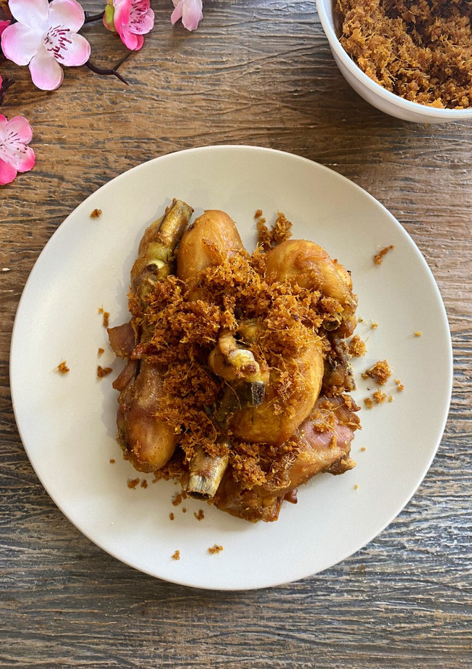 Foto resep Ayam Goreng Serundeng Lengkuas (Bumbu Ungkep)