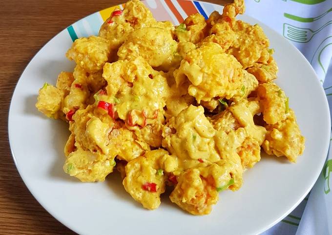 Langkah Mudah untuk Menyiapkan Ayam Goreng Saus Telur Asin yang Lezat