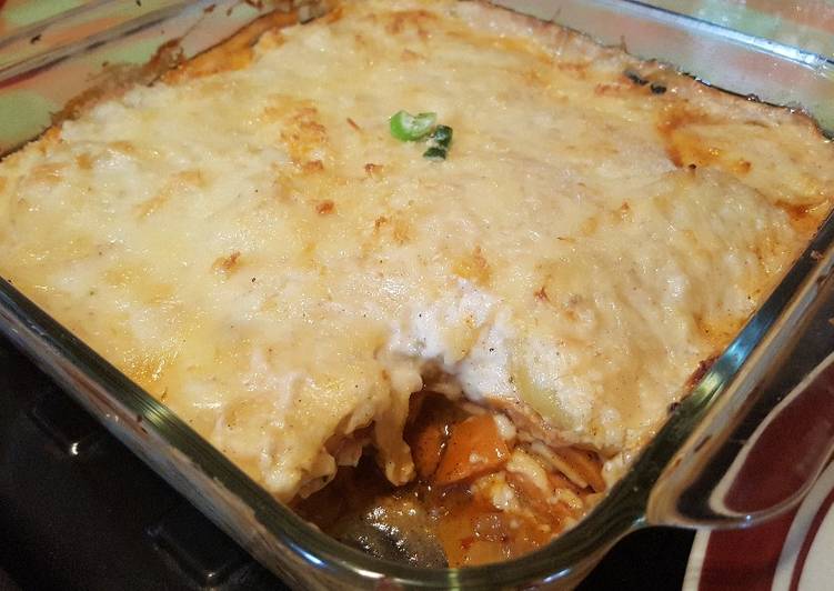 Resep Lasagna Kentang / Potato Lasagna Anti Gagal