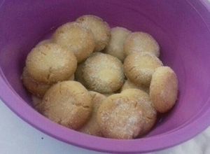 Una foto de Polvorones de Naranja