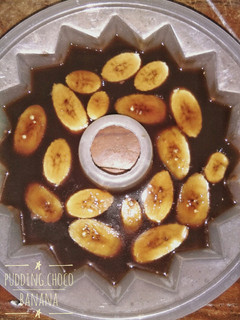 Foto resep 3. Pudding Chocolate Banana