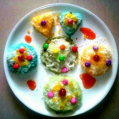 A picture of Bread cham cham methai.