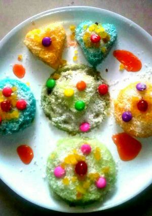 A picture of Bread cham cham methai.