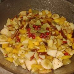 A picture of Fruit chaat #RamadanSpecial.