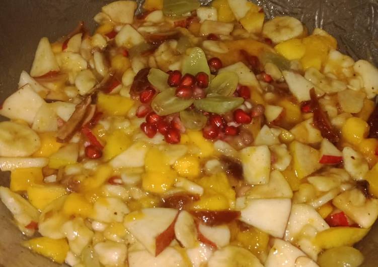 Simple Way to Make Ultimate Fruit chaat #RamadanSpecial