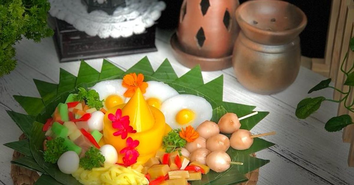 Pudding Tumpeng Mini