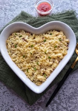 Foto resep Cheese Baked Rice