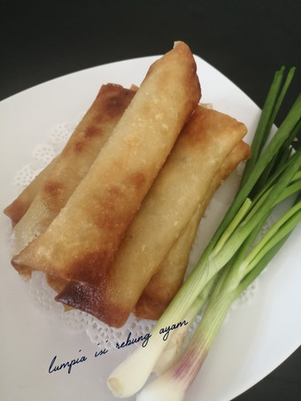 Anti Ribet, Memasak Lumpia isi rebung ayam Simpel