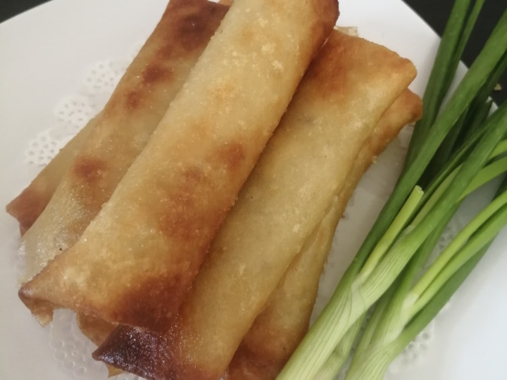 Anti Ribet, Memasak Lumpia isi rebung ayam Simpel