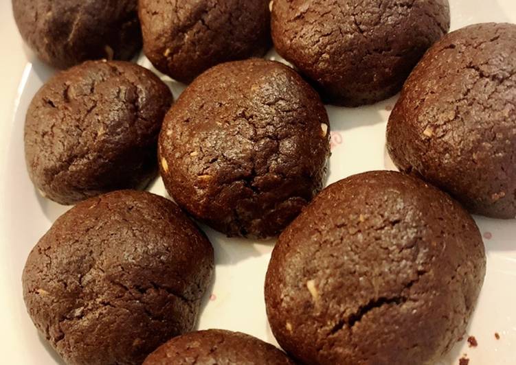 Recipe of Quick Triple Chocolate Crinkle Cookies