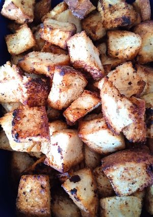 Φωτογραφία της συνταγής Κρουτόν στο air fryer