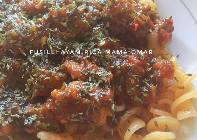 Fusilli ayam rica