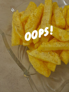 عکسی از دستور سیب زمینی سرخکرده😋