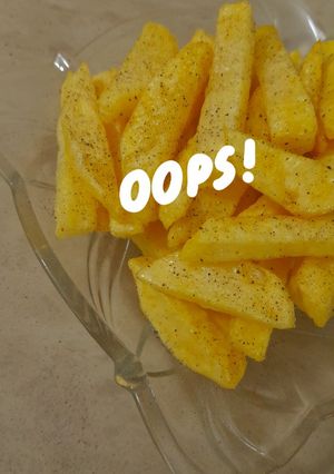 عکسی از دستور سیب زمینی سرخکرده😋
