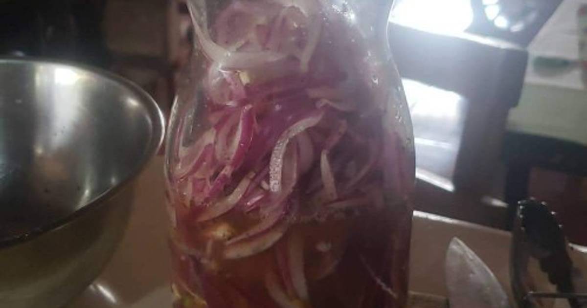 Curtido de cebolla 35 recetas caseras Cookpad