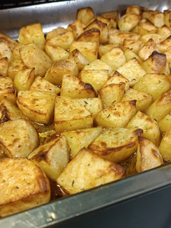 Una foto de Papas al horno