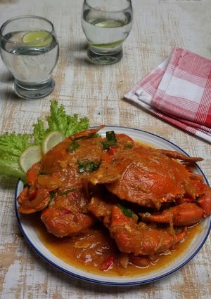 Foto resep Kepiting saus PADANG
