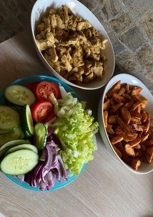 Laza gyros ❤️ recept fotója