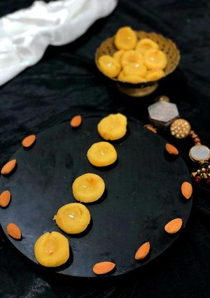 A picture of Badam Asharfi.