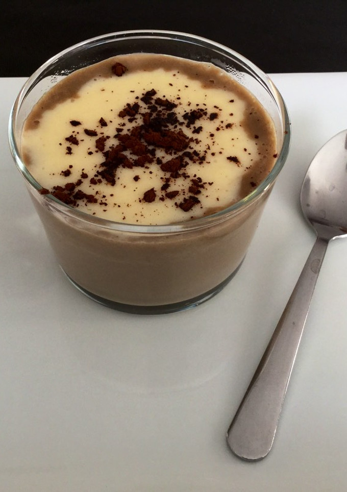 Una foto de Natillas capuchinoNatillas de caféNatillas huevo y chocolate