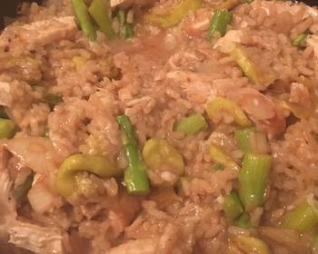 Latest Recipe Chicken and Vegetable Risotto Practical Delicious