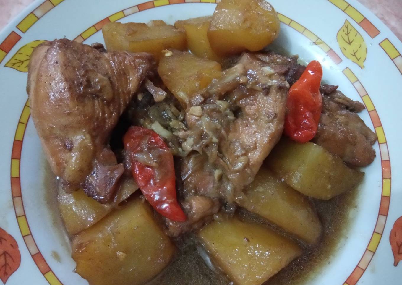 118) Ayam Kuah Kecap (Mudah & Enak)