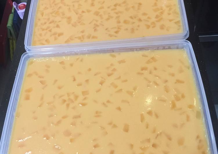 Resep Puding Mango Orange oleh dessyoyl - Cookpad