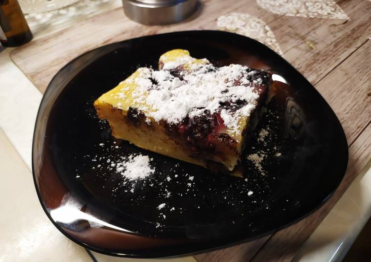 Csokis-szedres palacsintasüti