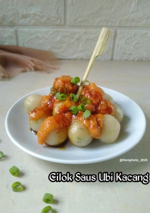 Foto resep Cilok Saus Ubi Kacang
