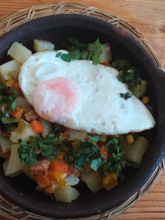 Una foto de Charquicán de longaniza