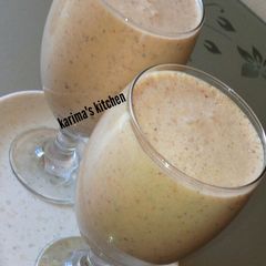 Date almond shake A picture of Date almond shake.